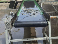 Förderband  3400X610 TRANSPORTBAND VLAKKE BAND FLAT BELT CONVEYOR BELT FLACHBAND FÖRDERBAND