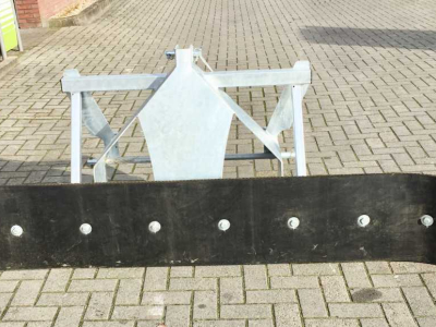 Gülleschieber S&H Rubberschuif 3 m / Modderschuif / Wegenschuif