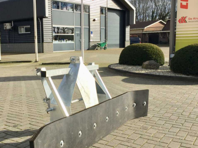 Gülleschieber S&H Rubberschuif 3 m / Modderschuif / Wegenschuif