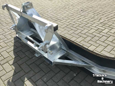 Gülleschieber S&H Rubberschuif 3 m / Modderschuif / Wegenschuif