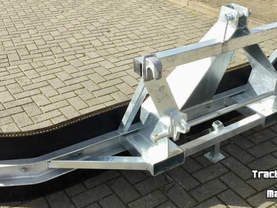 Gülleschieber S&H Rubberschuif 3 m / Modderschuif / Wegenschuif