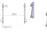 Sonstiges Anbauteile und Zubehör Qmac Aanlashaken STANDAARD voor VOLVO L 50/60/70/90 