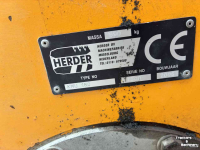 Mähausleger mit Schlegelmäher Herder Kmu 180