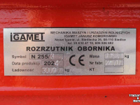 Stalldungstreuer Agromet Igamet NT255/3 stalmeststrooier mestverspreider ruige mest strooier