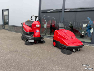Kehr- und Kehrsaugmaschinen M-Sweep Veegmachines