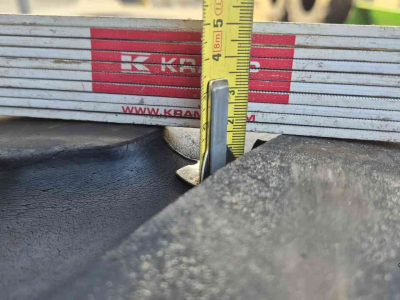 Räder, Reifen, Felgen & Distanzringe John Deere 540/65R28 banden op JD velgen