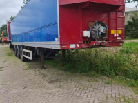 Tieflader / Anhänger  Bandlosser aanhanger / trailer / oplegger