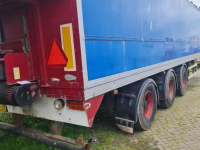 Tieflader / Anhänger  Bandlosser aanhanger / trailer / oplegger