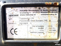 Sonstiges Anbauteile und Zubehör Hekamp tapijtdoorn L 175