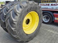 Räder, Reifen, Felgen & Distanzringe Good Year 650/75R38 19mm op JOHN DEERE velgen