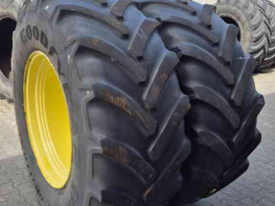 Räder, Reifen, Felgen & Distanzringe Good Year 650/75R38 19mm op JOHN DEERE velgen