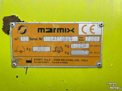 Futtermischwagen Horizontal Storti marmix 15
