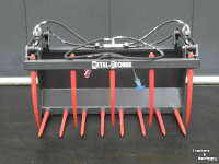 Mistgreifers Hofstede Compact mini mestgrijper vork bak MTS met bovenklem lichtgewicht