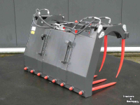 Mistgreifers Hofstede Compact mini mestgrijper vork bak MTS met bovenklem lichtgewicht