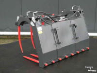 Mistgreifers Hofstede Compact mini mestgrijper vork bak MTS met bovenklem lichtgewicht