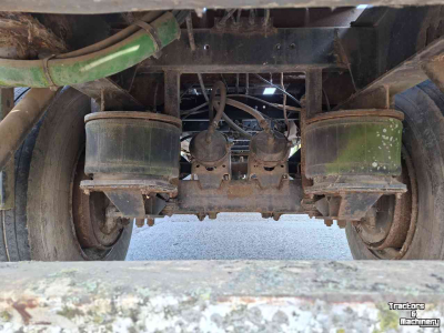 Anhänger  Platte balen wagen 7.70x2.50