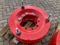 Schlepper / Traktor Fendt 300kg wielgewichten met hartplaat 10 gaats