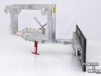 Gummi-Schieber Qmac Modulo schuifbalk met rubbermat Merlo aanbouw