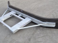 Gummi-Schieber Qmac RSL300 Z Verzwaarde rubberschuif SHOVEL uitvoering Erfschuif / Modderschuif / Mestschuif / Sneeuwschuif