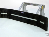 Gummi-Schieber Qmac Modulo gebouwde schuifbalk met canvas rubber 2.40 mtr aanbouw kramer