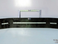 Gummi-Schieber Qmac Modulo gebouwde schuifbalk met canvas rubber 2.40 mtr aanbouw kramer