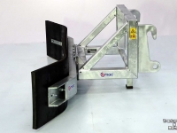 Gummi-Schieber Qmac Modulo gebouwde schuifbalk met canvas rubber 2.40 mtr aanbouw kramer