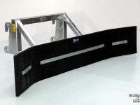 Gummi-Schieber Qmac Modulo gebouwde schuifbalk met canvas rubber 2.40 mtr aanbouw kramer