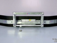 Gummi-Schieber Qmac Modulo gebouwde schuifbalk met canvas rubber 2.40 mtr aanbouw kramer