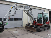 Raupenbagger Takeuchi TB290-2 midigraver graafmachine rupskraan Steelwrist X12 draai/kantelstuk