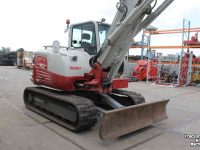 Raupenbagger Takeuchi TB290-2 midigraver graafmachine rupskraan Steelwrist X12 draai/kantelstuk