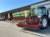 Drillmaschine Lely Terra Rotorkopeg met Hassia DU 100 zaaimachine