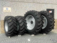 Räder, Reifen, Felgen & Distanzringe Mitas AS 65 600/65R28 + Velg 360/405/8g  en 650/65R42 + Velg 280/335/10g