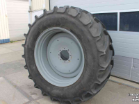 Räder, Reifen, Felgen & Distanzringe Mitas 650/65R42 AC65 trekkerbanden tractorbanden achterbanden wielen velgen 8 gaats