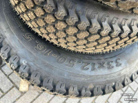 Räder, Reifen, Felgen & Distanzringe New Holland 33x12.50-16.5 +23x8.50-12 Boomer 25 gazon banden