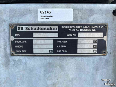 Gülletankwagen / Güllefässer Schuitemaker PTW 70 + Opti-ject 5,2 mtr