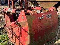 Silageschneidezange Redrock HA 140 Kuilhapper met hefmast
