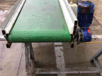 Förderband  2200X600 MM TRANSPORTBAND VLAKKE BAND FLAT BELT CONVEYOR BELT FLACHBAND FÖRDERBAND