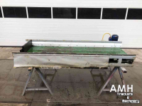Förderband  2200X600 MM TRANSPORTBAND VLAKKE BAND FLAT BELT CONVEYOR BELT FLACHBAND FÖRDERBAND