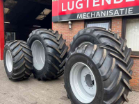 Räder, Reifen, Felgen & Distanzringe Michelin 900/50R42 en 710/55R30 Mach X BIB banden wielen velgen