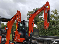 Minibagger Kubota U18-5 HI, minigraver, minikraan, BJ2026, Nieuw!