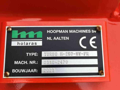 Kehr- und Kehrsaugmaschinen Holaras Turbo-H-250-HV-FR Veegmachine Holaras