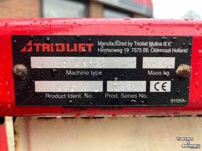 Siloblockschneider Trioliet TU195 Kuilvoersnijder kuilsnijder hefmast voermachines