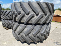 Räder, Reifen, Felgen & Distanzringe  710/70R38 + 600/65R28 Trelleborg TM800