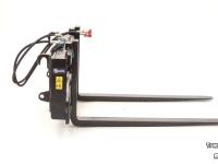 Palettengabeln Qmac PDEU26H Palletbord - palletvorken - vorkenbord hydraulisch verstelbaar 2500 kg *NIEUW  BIJ QMAC**