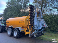 Gülletankwagen / Güllefässer Veenhuis 14 m3 mesttank met euroject bemester