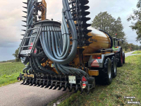 Gülletankwagen / Güllefässer Veenhuis 14 m3 mesttank met euroject bemester
