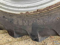 Räder, Reifen, Felgen & Distanzringe BKT set cultuurwielen 32/46 inch met dubbellucht voor Case-IH MX