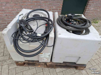 Kraftstofftank Cemo 2x Cemo 200 liter mobiele dieseltank/dieselpomp