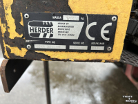 Mähausleger mit Schlegelmäher Vredo VT2716HS zelfrijder