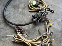 Reihen-Spritze  spuitset voor pootmachine